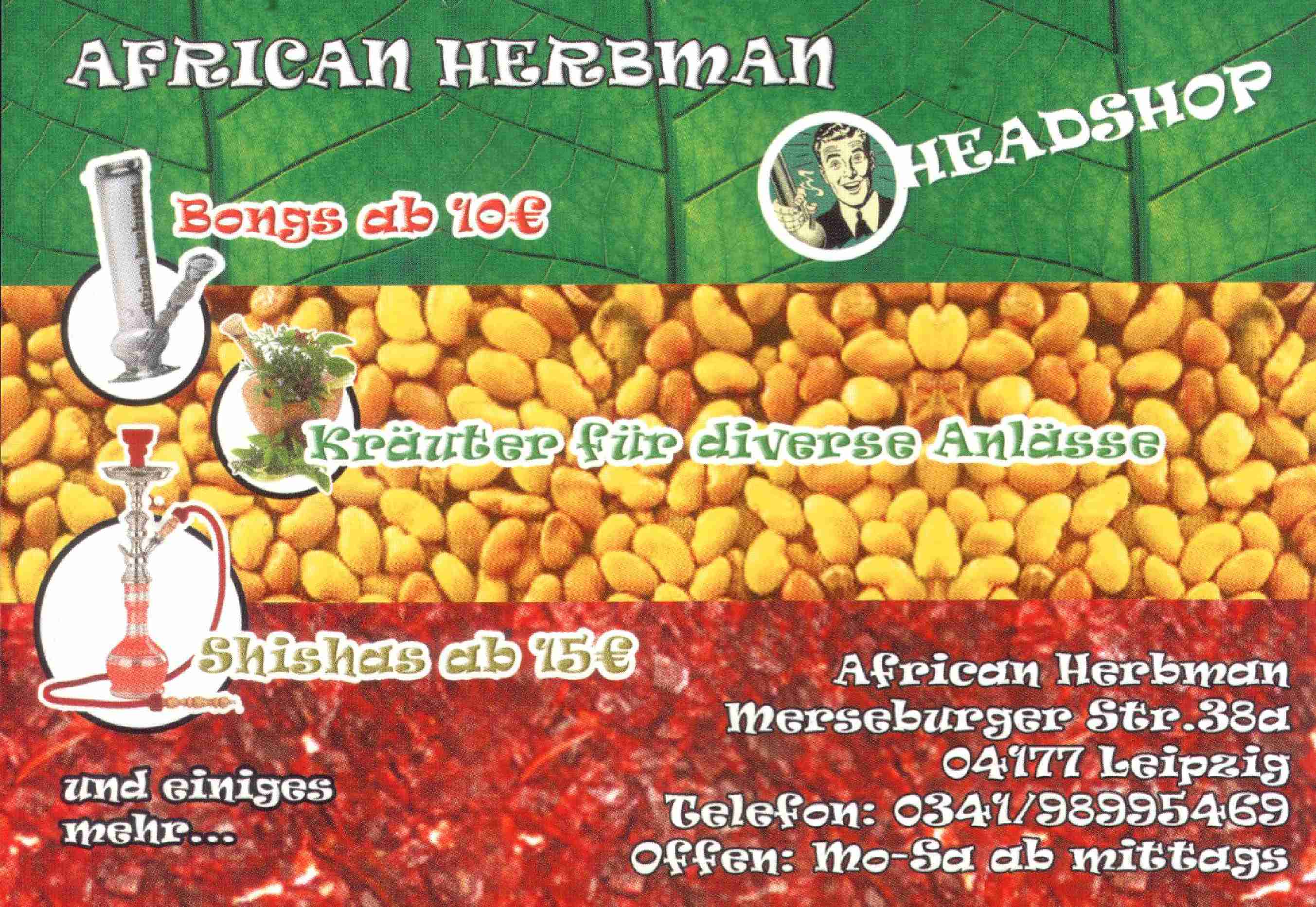 Prospekt African Herbman Headshop (April - December 2024)